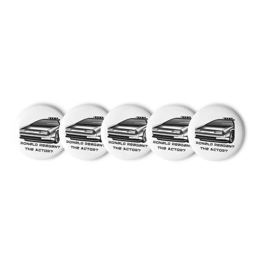 Set of pin buttons
